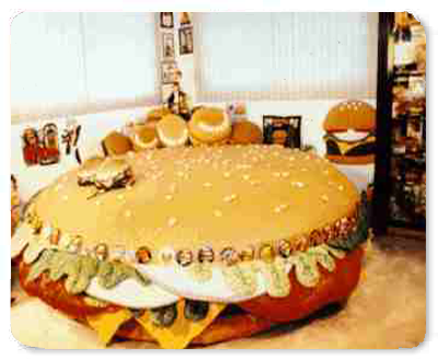 Cheeseburger Bed