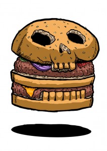 burger skull